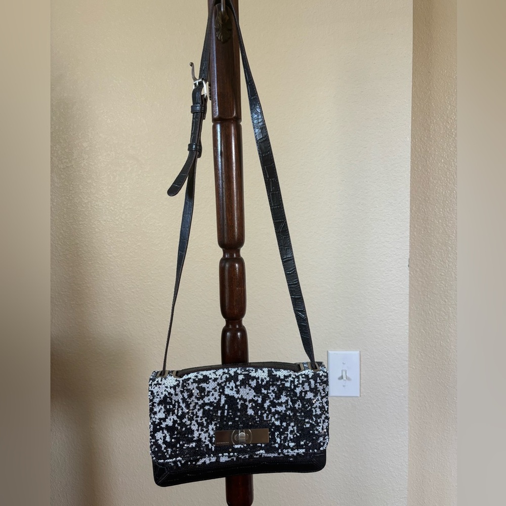 BCBGMaxazria sequin shoulders bag